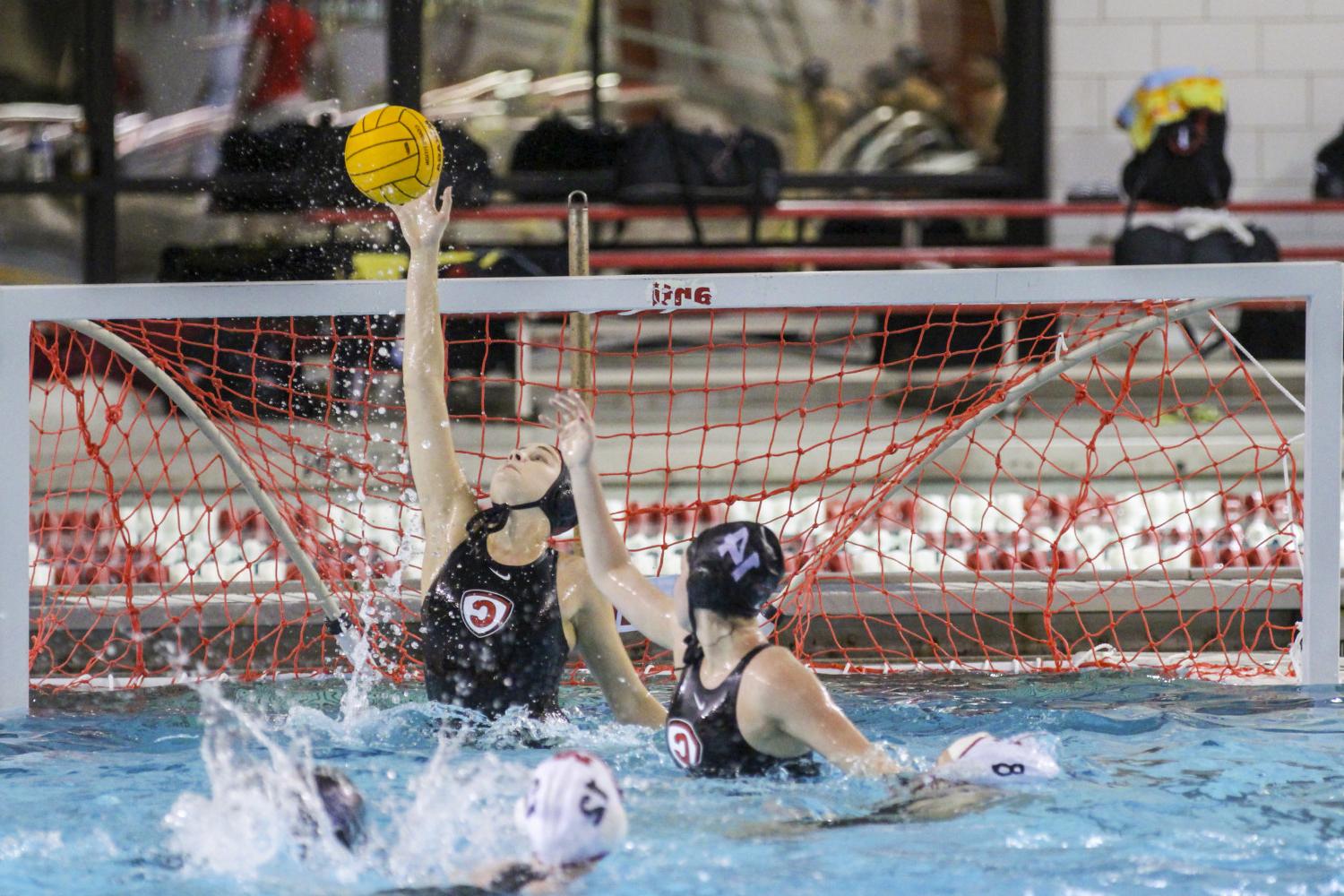 <a href='http://p.imamovic.net'>博彩网址大全</a> student athletes compete in a water polo tournament on campus.